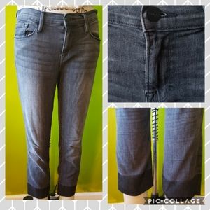 Frame Denim Gotham Wash Crop Le Skinny de Jeanne